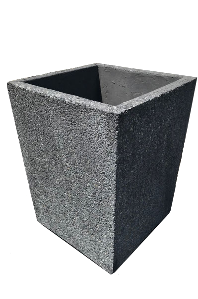 Dustbin Black Extra Large Square
